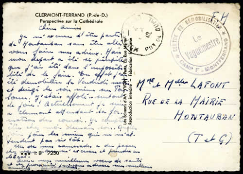 Démobilisation 1942