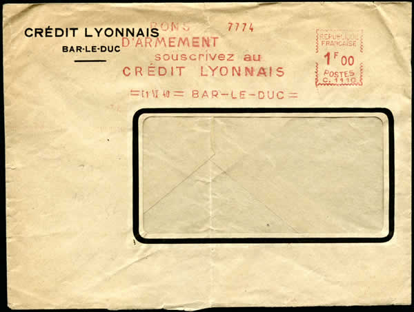 EMA Crédit Lyonnais bons d'armement