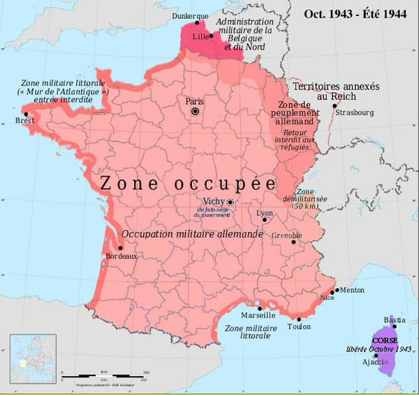 Occupation allemande après la capitulation de l'Italie