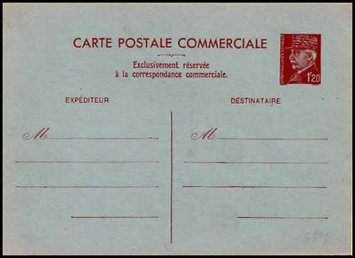 Carte commerciale interzone 1F20