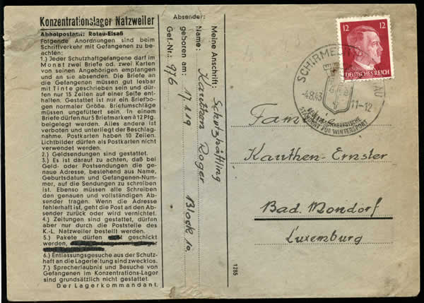 Enveloppe préimprimée