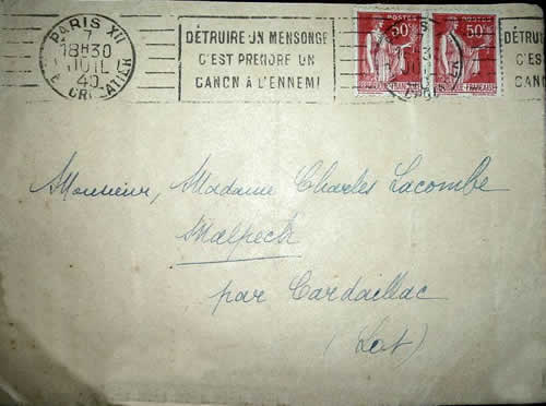 OMEC Detruire un mensonge ..