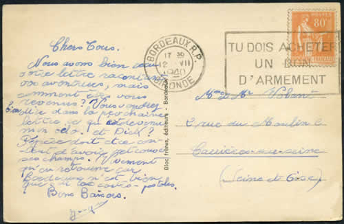 OMEC tu dois acheter un bon d'armement