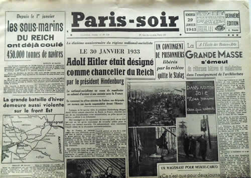 Paris Soir publié à Paris