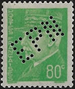 Pétain vert surchargé EPN