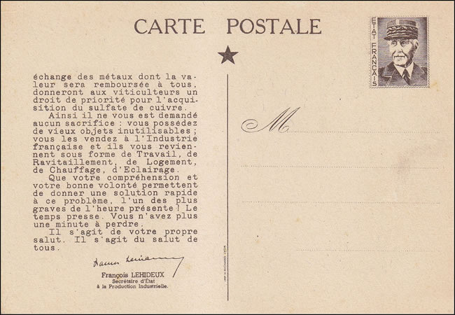 Pseudo-entier de service relatif aux metaux non-ferreux