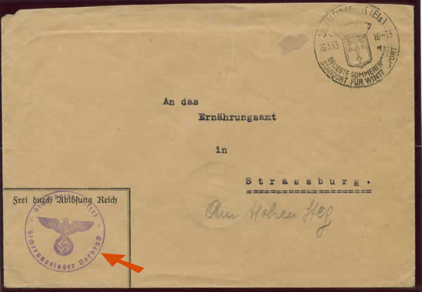 Lettre de la Police du Camp