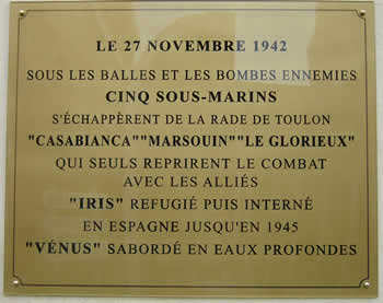 Sous-marins échappés de Toulon