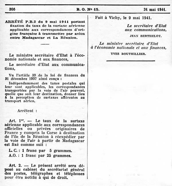 Tarifs avion vers Madagascar