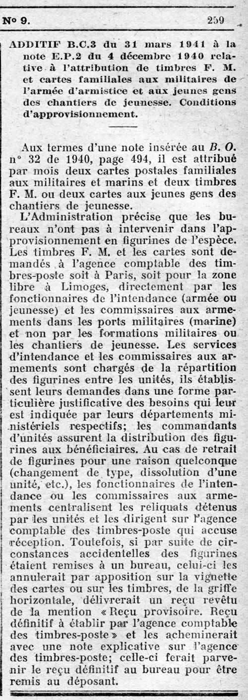 Timbres FM pour les Chantiers