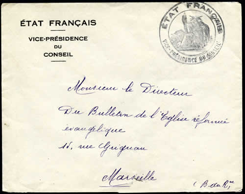 lettre du Vice-président laval