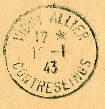 TAD Vichy Contreseings