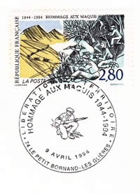 Glières oblitération temporaire