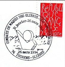 cachet monument des Glières