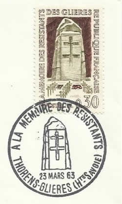 A la mémoire des résistants des Glières