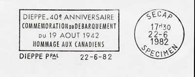 OMEC Dieppe specimen