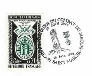 oblitération temporaire St marcel