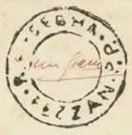 Cachet provisoire de Sebha