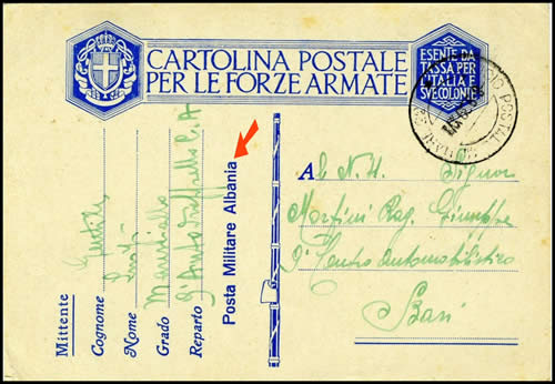 CPFM italienne d'Albanie