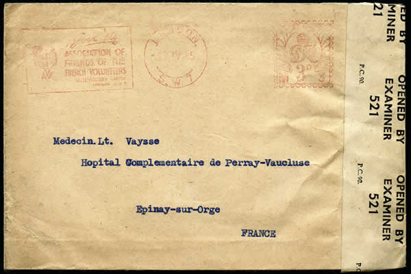 EMA Amis des Volontaires Français à Londres