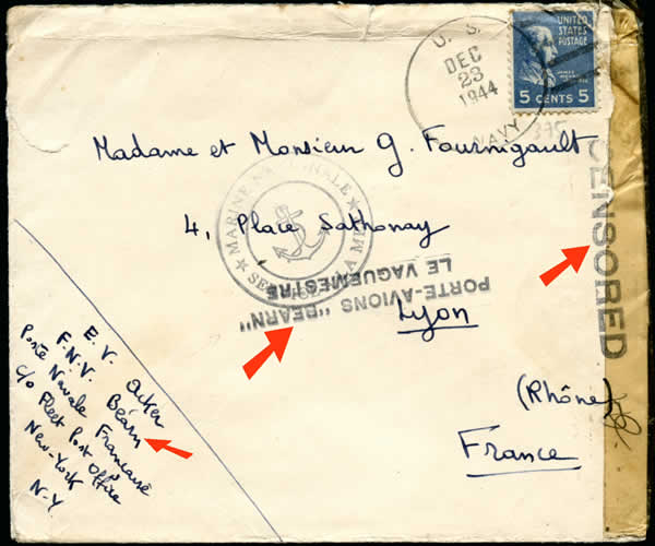 Lettre du Bearn aux USA