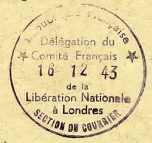 Cachet CFLN Londres