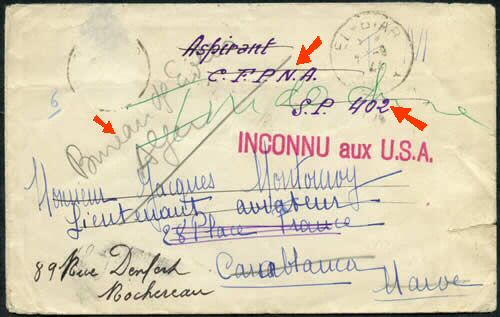 Griffe INCONNU AUX USA