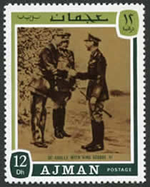 De gaulle et Georges VI