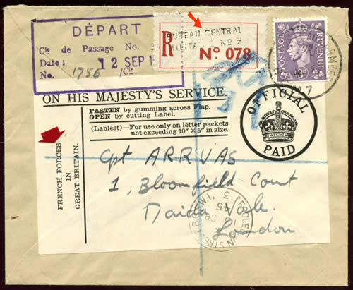 Lettre recommandée type 2