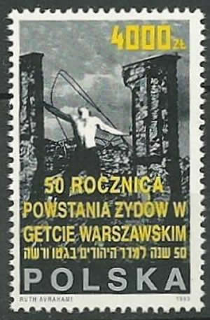 Ghetto de varsovie 50ème anniversaire