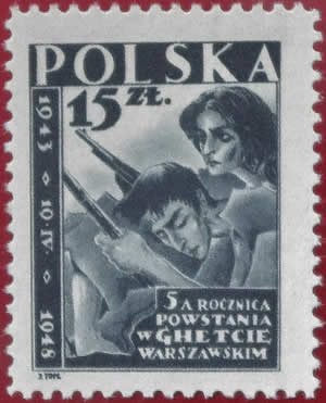 Ghetto de varsovie 5ème anniversaire