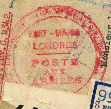 Cachet Poste aux Armées