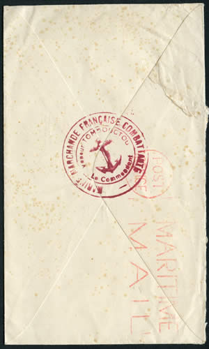 Vapeur Tombouctou Marine Marchande France Combattante