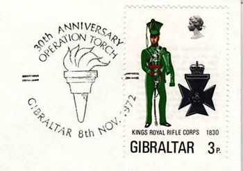 Oblitération Operation Torch