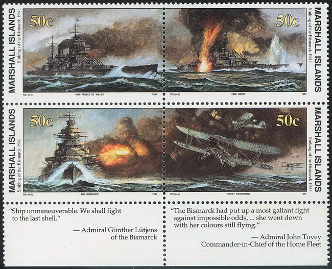 Sombrage du Bismarck