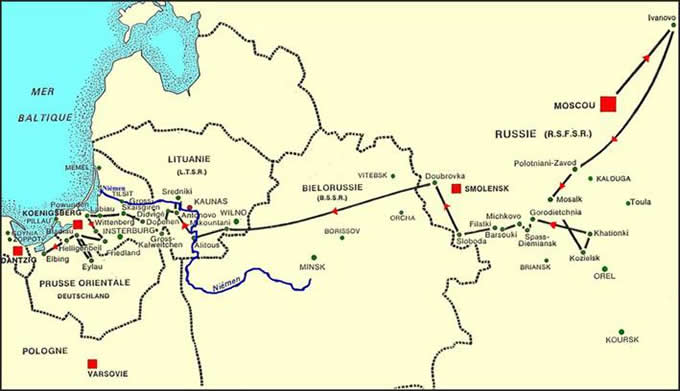 Opérations de l'escadrille Normandie Niemen