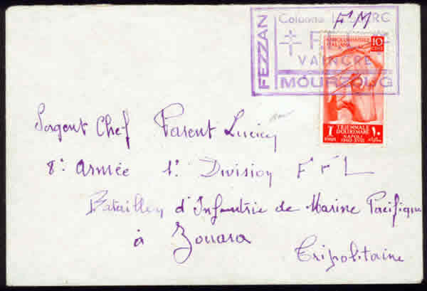 Lettre de la Colonne Leclerc