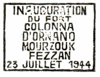 Inauguration du Fort Colonna d'Ornano