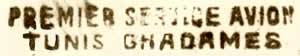 Premier vol Tunis Ghadames