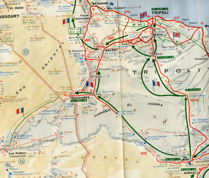 Leclerc en Tripolitaine