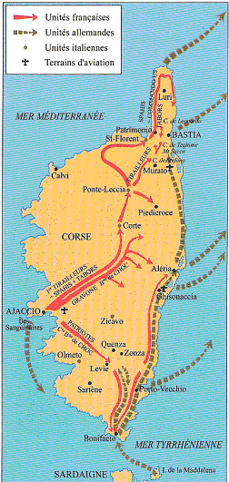 Cartes des opérations militaires