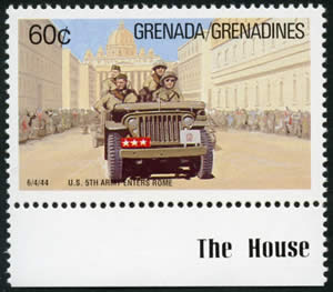 arrivée des troupes US à Rome