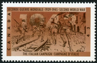 Canada : campagne d'Italie