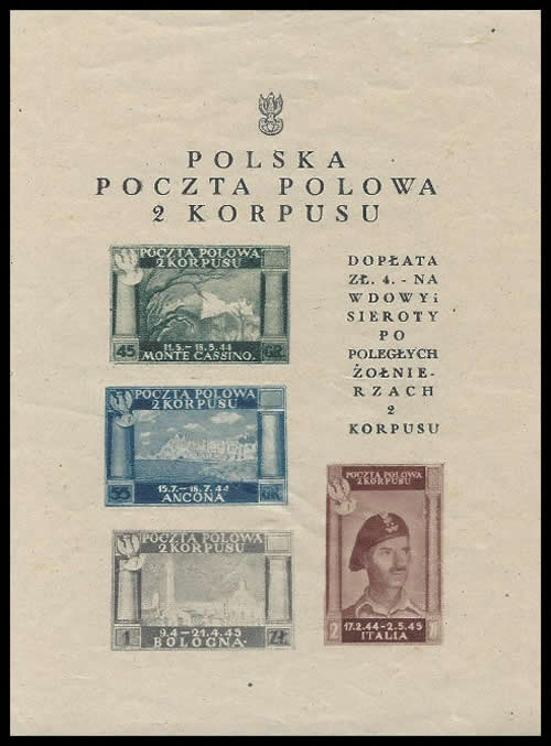 Bloc Monte-cassino de Pologne