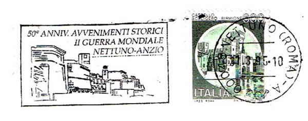 Oblitération mécanique Anzio