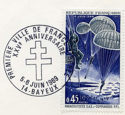 bayeux, première ville du continent libérée