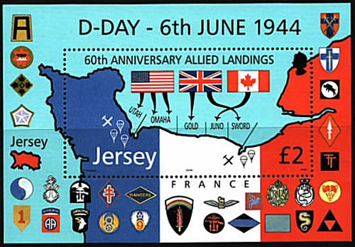 Bloc-feuillet de Jersey