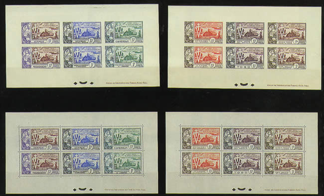 Blocs-feuillet anniversaire du débarquement