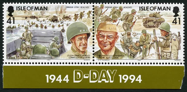 Bradley et Eisenhower