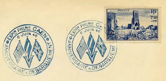 Anniversaire du débarquement  célébré à Caen